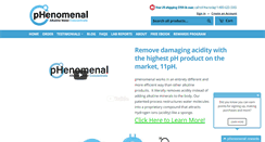 Desktop Screenshot of phenomenalwater.com